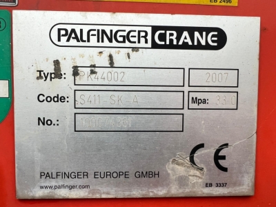 Mercedes-Benz Actros 2546 L 6x2  Palfinger PK 44.002+Winde