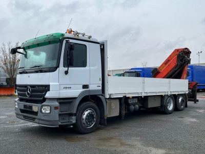 Mercedes-Benz Actros 2546 L 6x2  Palfinger PK 44.002+Winde