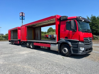 Mercedes-Benz Antos 2540 L 6x2 Getränke 8,2m, 2to LBW, Lenkachse