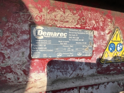 Demarec Sortiergreifer DRG 36 Sortiergreifer 960Ltr. für Maschine 25-50to