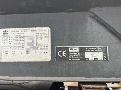 JUNG,R. Containeranhänger TCA 6,5 Apollo Abrollanhänger