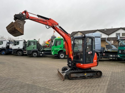 KUBOTA Minibagger KX 61 2245h, incl. Grabn+Tieflöffel