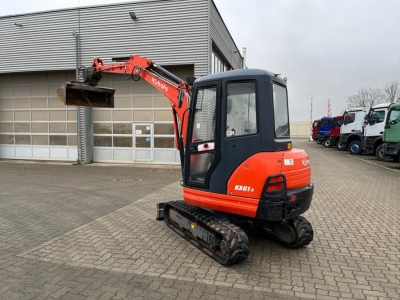KUBOTA Minibagger KX 61 2245h, incl. Grabn+Tieflöffel