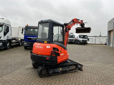 KUBOTA Minibagger KX 61 2245h, incl. Grabn+Tieflöffel