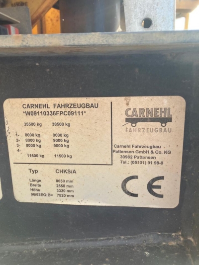 CARNEHL Kippauflieger CHKS / A 