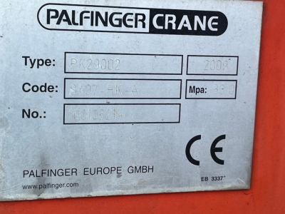 MAN TG-X 26.400 6x2 Palfinger PK 29002