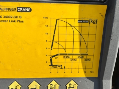 Mercedes-Benz Actros 2541 Palfinger PK 34002