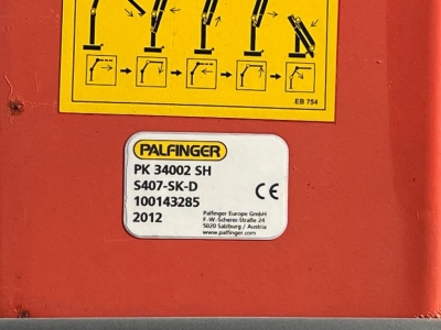 Mercedes-Benz Actros 2541 Palfinger PK 34002