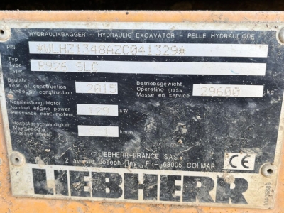 LIEBHERR R 926 SLC Verstella.Deutsch