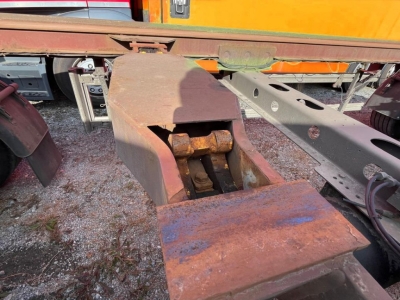 HUEFFERMANN 2-achs Abrollanhänger HAR 18.70 Außenrollenanhg.