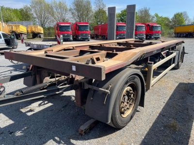 HUEFFERMANN 2-achs Abrollanhänger HAR 18.70 