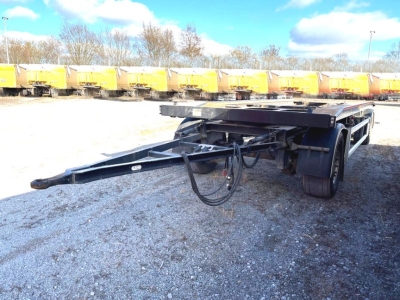 HUEFFERMANN 2-achs Abrollanhänger HAR 18.70 