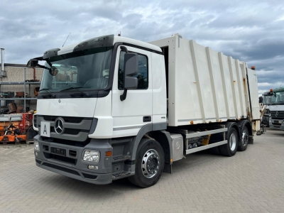 Mercedes-Benz Actros 2532 L 6x2 Faun Powerpress 25m³