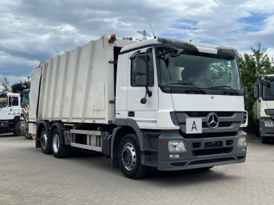 Mercedes-Benz Actros 2532 L 6x2 Faun Powerpress 25m³