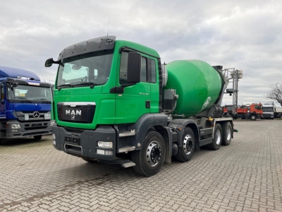 MAN TG-S 32.400 8x4 BB Stetter 9m³ deutsch