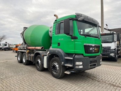 MAN TG-S 32.400 8x4 BB Stetter 9m³ deutsch