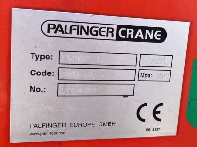 ANDERE  Kran: Palfinger PK 9002-EH