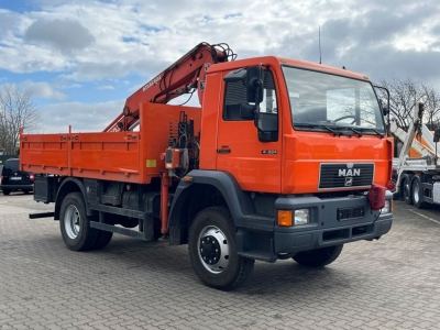 MAN L2000 14.224 LAK 4x4 Atlaskran+Funk +Winde