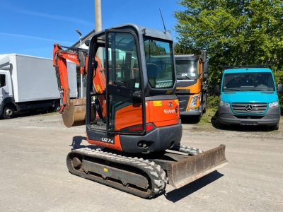 KUBOTA Minibagger U 27 - 4 HI Kurzheck 1928h