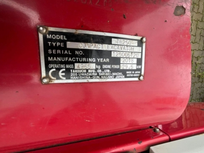 takeuchi TB 250 Powertilt+Löffel nur 1902h