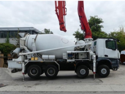 Mercedes-Benz Arocs 3243 8x4 Putzmeister deutsch top