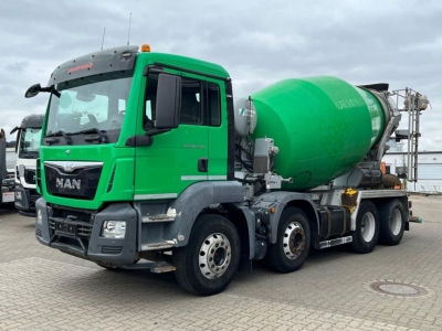 MAN TG-S 32.400 8x4 BB Stetter 9m³ deutsch