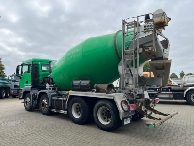 MAN TG-S 32.400 8x4 BB Stetter 9m³ deutsch