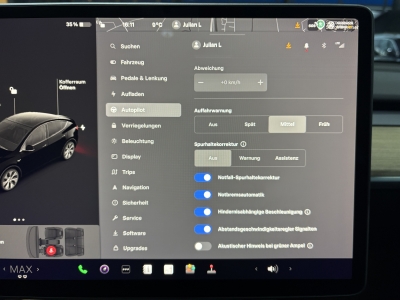 Tesla Model Y Pano Leder ACC Wärmepumpe LED Navi R.Cam