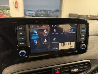 Hyundai i10 Pure*dig.Cockpit*R-Cam*CarPlay*Klima*Spuras*