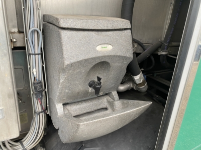 Mercedes-Benz Econic 2633 PLATZ Mülltonnenwaschanlage