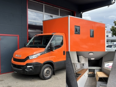 IVECO Daily 35S14 Klima Orig.127'km Küche Doppelbett