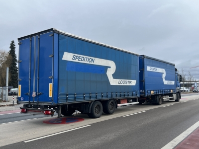 ANDERE Wecon AZ218LN Jumbo Tandem 7,6m P+P Luftfederung