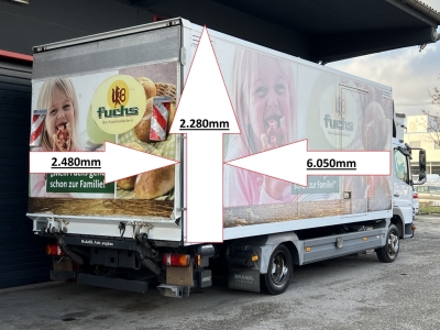 Mercedes-Benz Atego 816 LBW 1.000KG orig. 278.000km Start/Stop