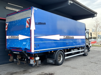 Mercedes-Benz Axor 1833 7m Koffer 2x Schwenkwand LBW Or.382'km