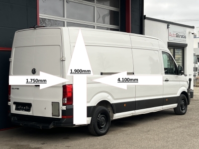 VW CRAFTER Hoch+Lang Klima Kamera Parktronic 3Sitze