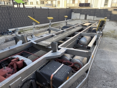 Mercedes-Benz 814 Orig. 269.454km 8,45m Boot Boat Transporter