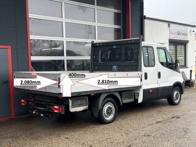 IVECO Daily 35S13 Doppelkabine 140&acute;tkm AHK 7-Sitzer 