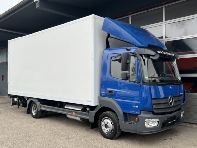 Mercedes-Benz Atego 821 Euro6 Klima Tempomat 6,1m Koffer + LBW