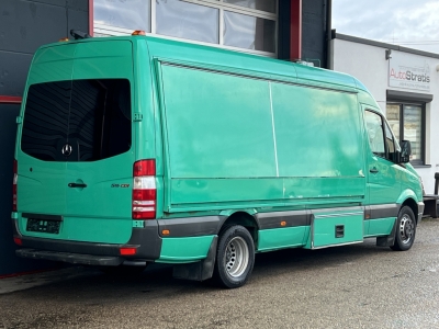 Mercedes-Benz Sprinter 516 CDI K&uuml;hlschrank Zuheizer 230V 4,3m