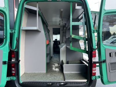 Mercedes-Benz Sprinter 516 CDI K&uuml;hlschrank Zuheizer 230V 4,3m