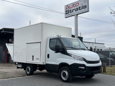 IVECO Daily 35S12 3,1m Koffer 3mRdst LBW Kamera 3-Sitz