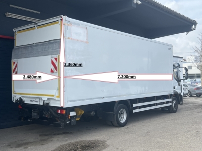 IVECO EuroCargo ML120E25 EU6 Klima AHK 7,2m Koffer LBW