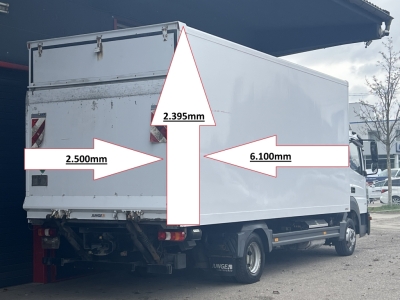 Mercedes-Benz Atego 818 Klima 6,1m LBW 1.000kg Kamera Tempomat