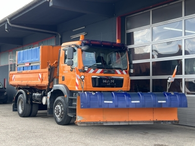 MAN TGM 18.290 4X4 Winterdienst Schnees.+6m&sup3; Streuer
