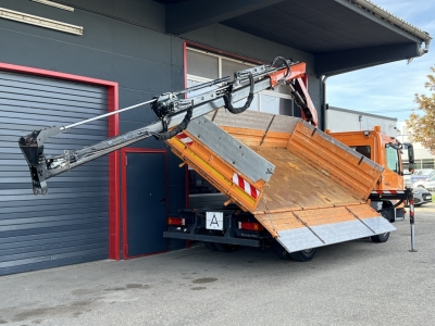 Mercedes-Benz Atego 818 3,8MEILLER 3-S-Kipper Kran Atlas 57.3 