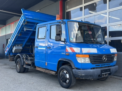 Mercedes-Benz Vario 816D DOKA 7-Sitze 3-S-Kipp AHK Motorbremse