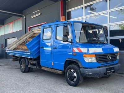 Mercedes-Benz Vario 816D DOKA 7-Sitze 3-S-Kipp AHK Motorbremse