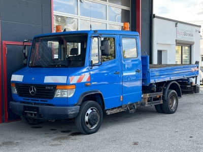Mercedes-Benz Vario 816D DOKA 7-Sitze 3-S-Kipp AHK Motorbremse