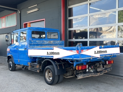 Mercedes-Benz Vario 816D DOKA 7-Sitze 3-S-Kipp AHK Motorbremse
