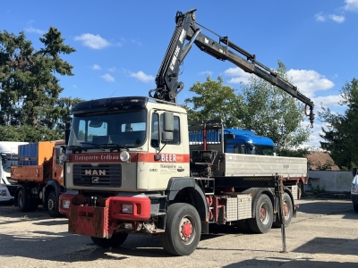MAN F2000E 28.414 6X6 Hiab 220 C-5 Klima 3.Lenkachse